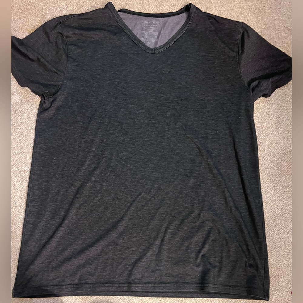 Nordstrom Mens Shop V-Neck T Shirt Medium